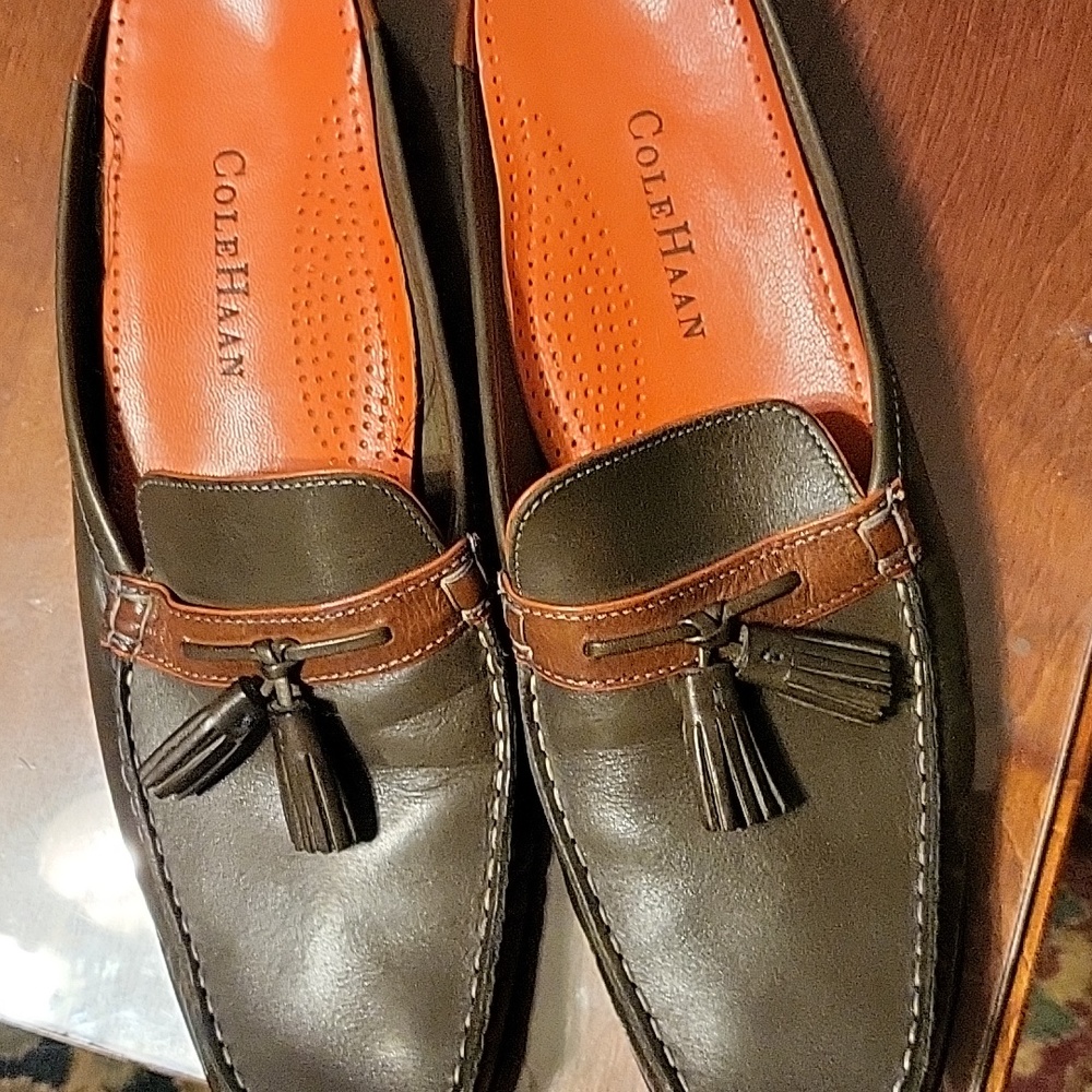 Cole Haan Womens Slip on with Tassle Mules